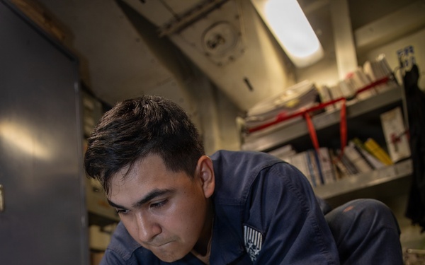 Ike Conducts Routine Operations at Naval Station Norfolk