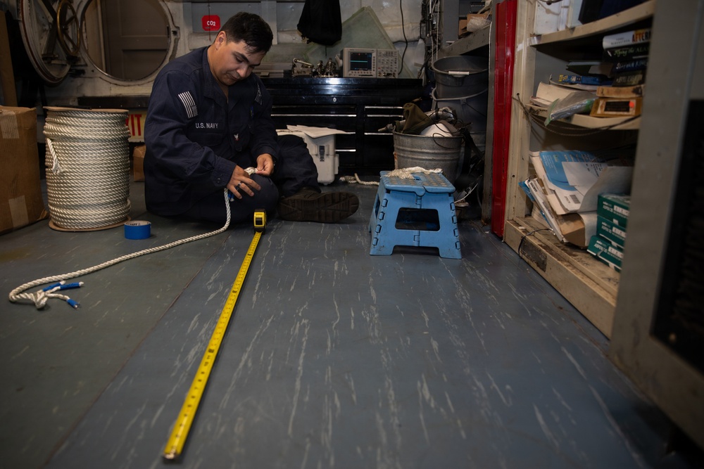Ike Conducts Routine Operations at Naval Station Norfolk
