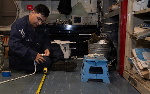 Ike Conducts Routine Operations at Naval Station Norfolk