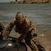 U.S. Marines and Romanian forces conduct combat rubber raiding craft operations in Romania