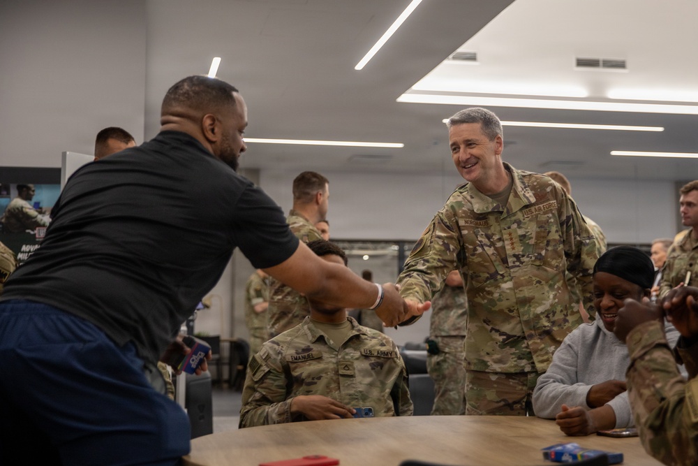 Chief of the National Guard Bureau tours Pabradė Training Area, Lithuania