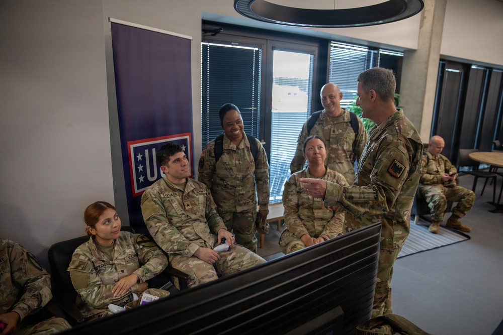 Chief of the National Guard Bureau tours Pabradė Training Area, Lithuania
