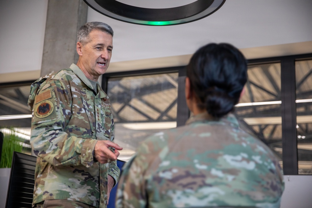 Chief of the National Guard Bureau tours Pabradė Training Area, Lithuania