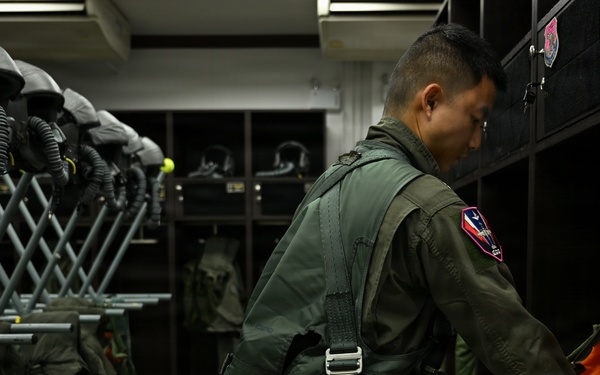 Royal Thai and U.S. Air Force aircrew conduct flight operations during Enduring Partners 2026