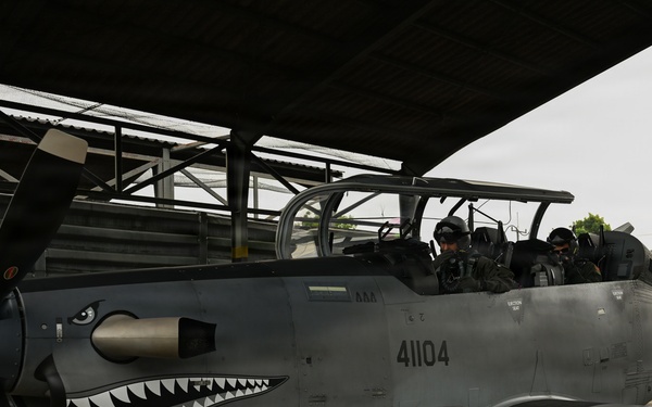 Royal Thai and U.S. Air Force aircrew conduct flight operations during Enduring Partners 2026