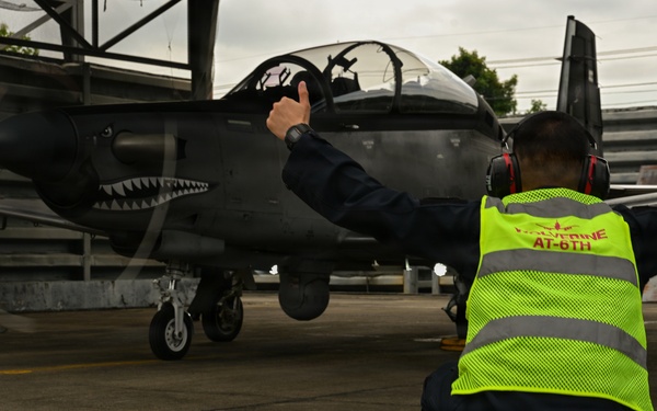 Royal Thai and U.S. Air Force Aircrew Conduct Flight Operations During Enduring Partners 2026