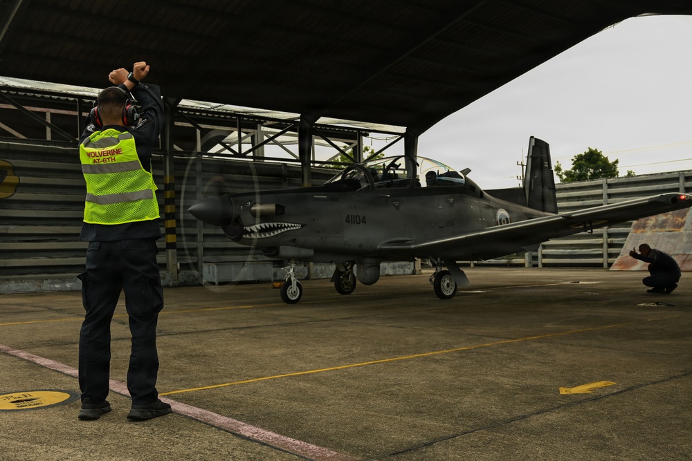 Royal Thai and U.S. Air Force aircrew conduct flight operations during Enduring Partners 2026