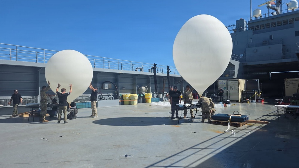 Micro High-Altitude Balloons Soar at African Lion 26
