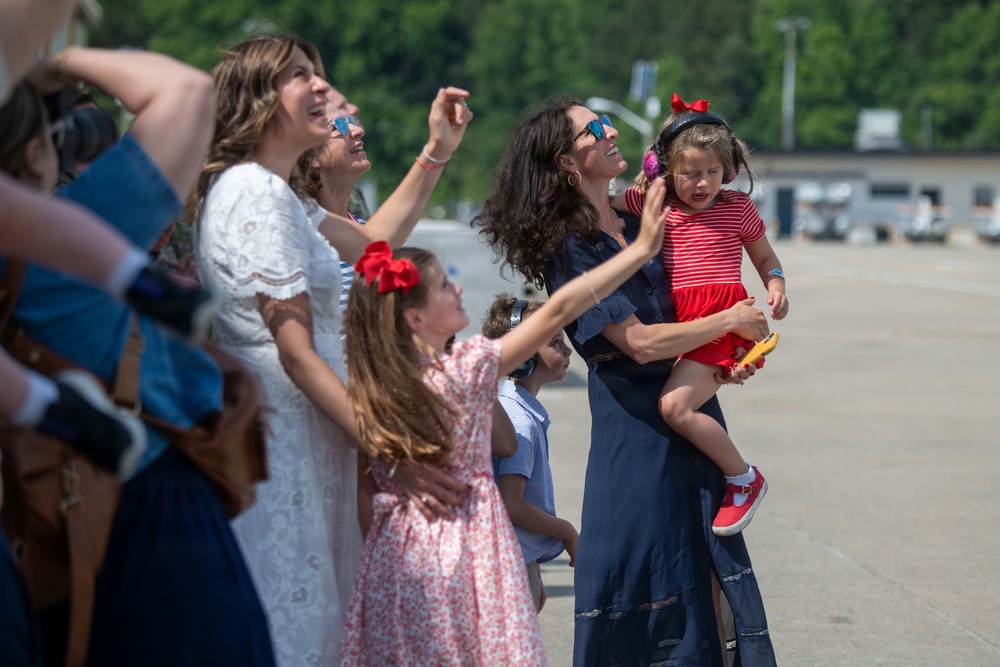 VFA-211 Change of Command Ceremony