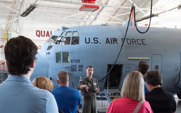 189th Airlift Wing Hosts Greenbrier School District Faculty