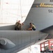 189th Maintenance Squadron Members Perform Inspection