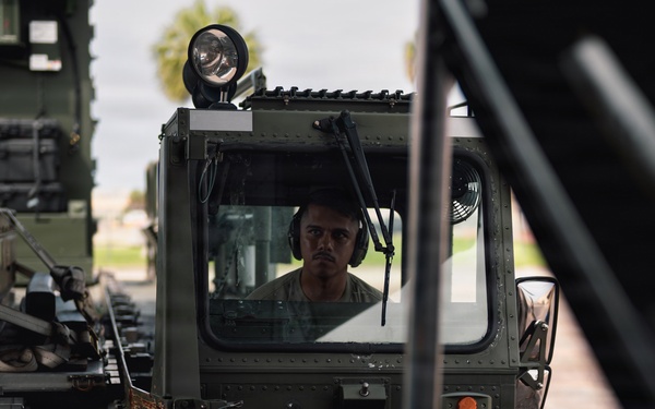 325th LRS Airmen conduct combat offload Method B training at Tyndall AFB