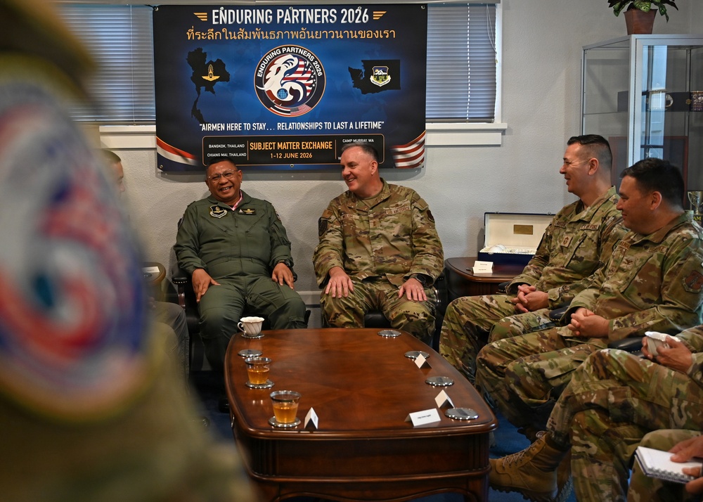 Royal Thai Air Force Air Vice Marshal visits during Enduring Partners 2026