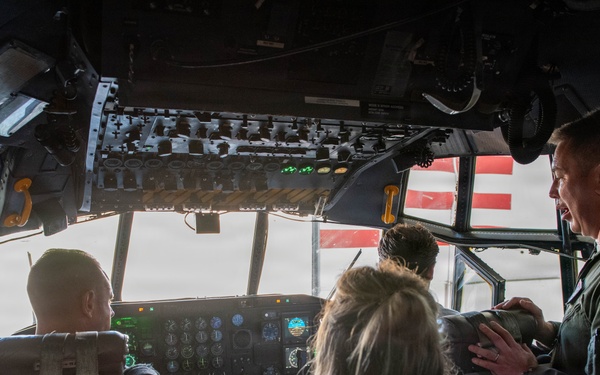 189th Airlift Wing Hosts Greenbrier School District Faculty