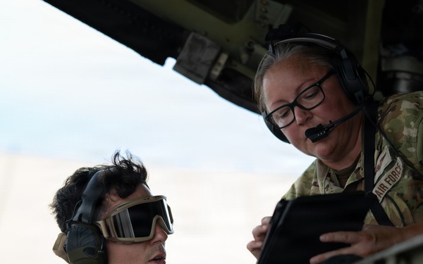325th LRS Airmen conduct combat offload Method B training at Tyndall AFB