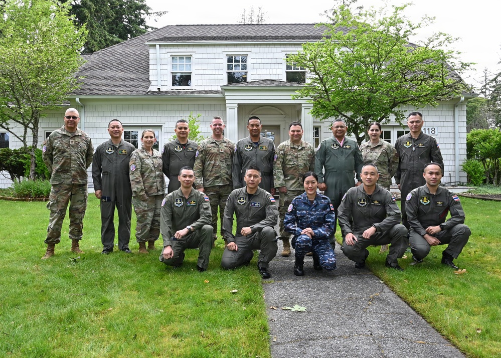 Royal Thai Air Force Air Vice Marshal visits during Enduring Partners 2026