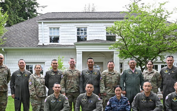 Royal Thai Air Force Air Vice Marshal visits during Enduring Partners 2026