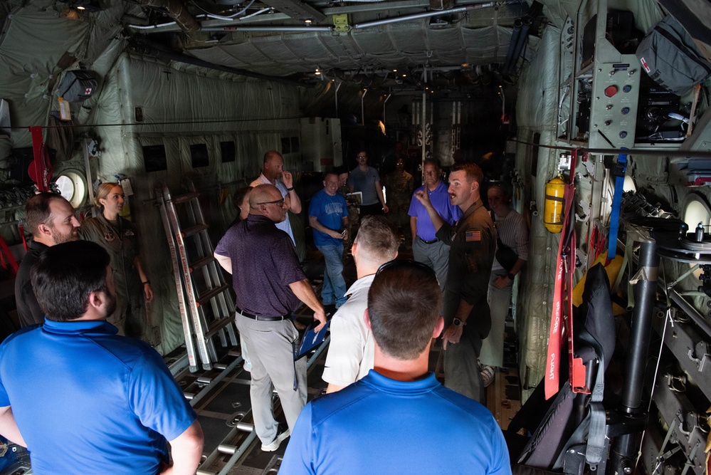 189th Airlift Wing Hosts Greenbrier School District Faculty