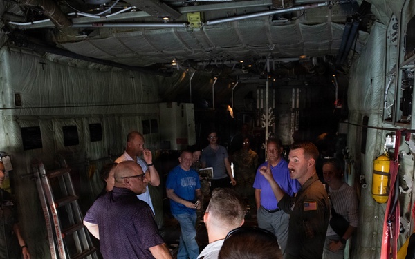 189th Airlift Wing Hosts Greenbrier School District Faculty