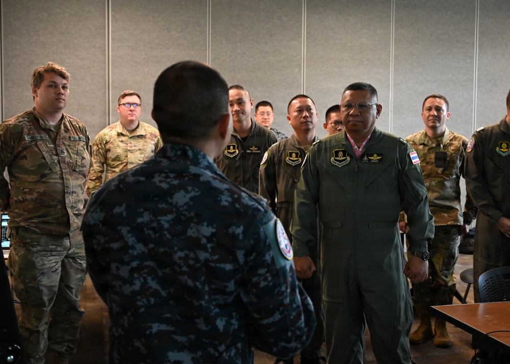Royal Thai Air Force Air Vice Marshal visits during Enduring Partners 2026