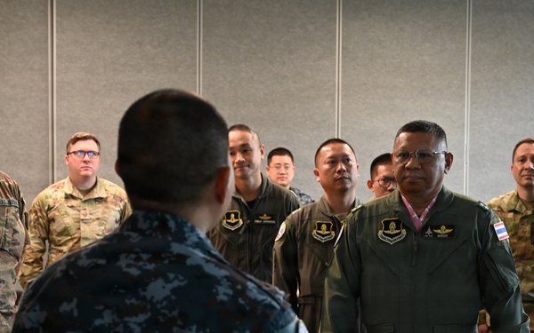Royal Thai Air Force Air Vice Marshal visits during Enduring Partners 2026