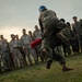 U.S. Marines compete in pugil stick training during Sea Breeze 26 in Romania