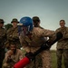 U.S. Marines compete in pugil stick training during Sea Breeze 26 in Romania