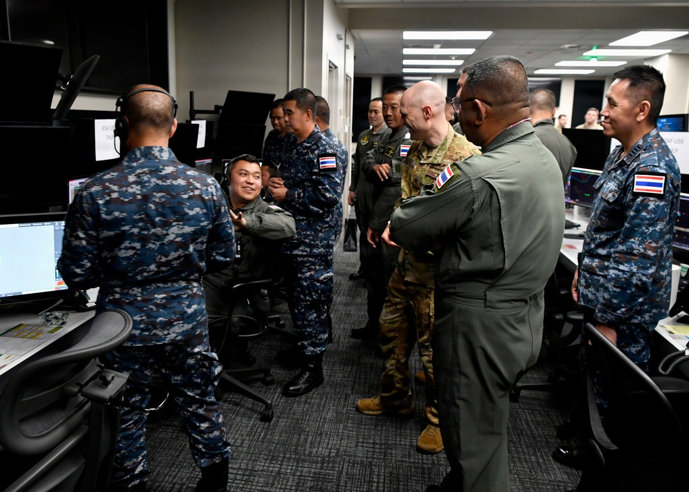 Royal Thai Air Force Air Vice Marshal visits during Enduring Partners 2026