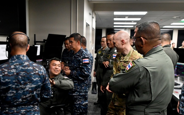 Royal Thai Air Force Air Vice Marshal visits during Enduring Partners 2026
