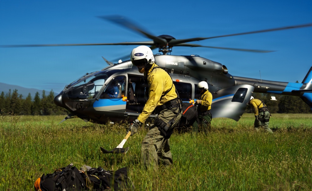 Missoula Helitack Short-Haul Training Operations