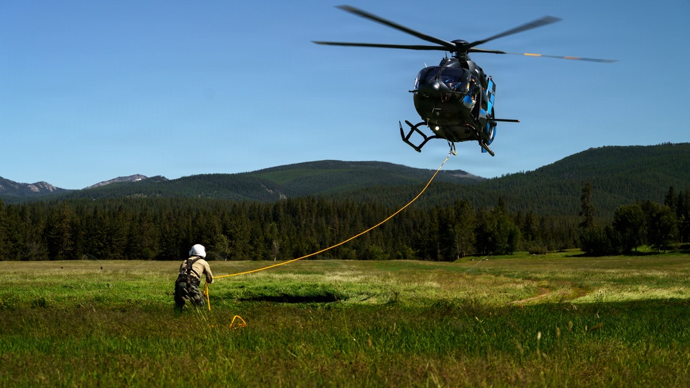 Missoula Helitack Short-Haul Training Operations
