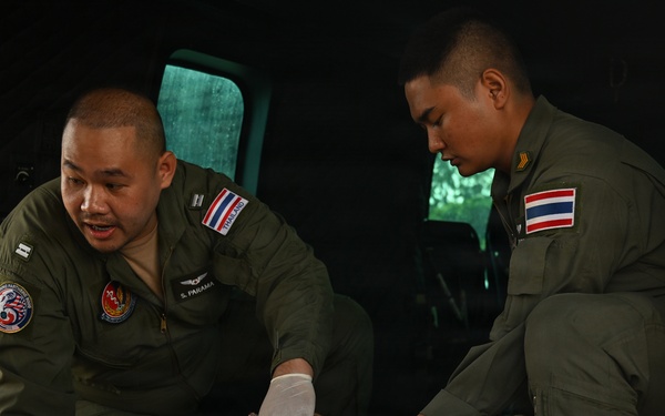 Royal Thai Air Force, Washington Air National Guard conduct medical evacuation training during Enduring Partners 2026