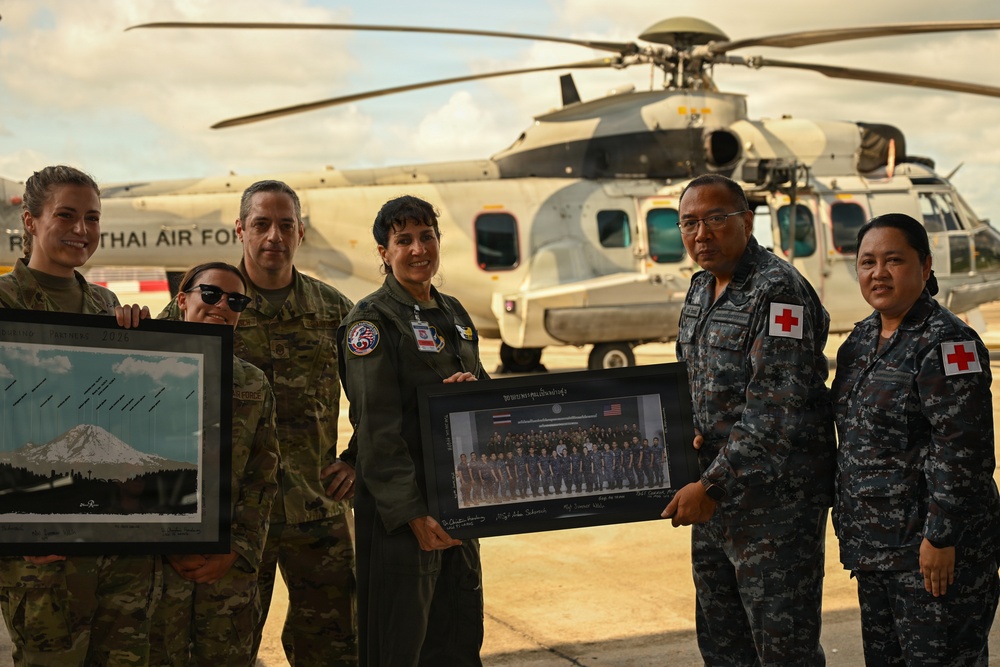 Royal Thai Air Force, Washington Air National Guard conduct medical evacuation training during Enduring Partners 2026