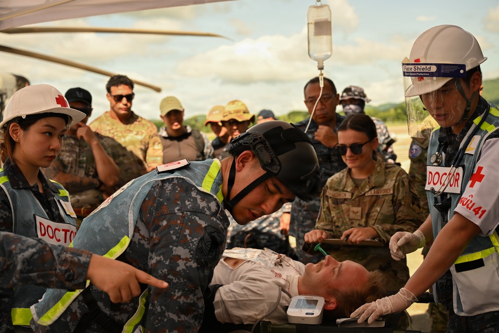Royal Thai Air Force, Washington Air National Guard conduct medical evacuation training during Enduring Partners 2026
