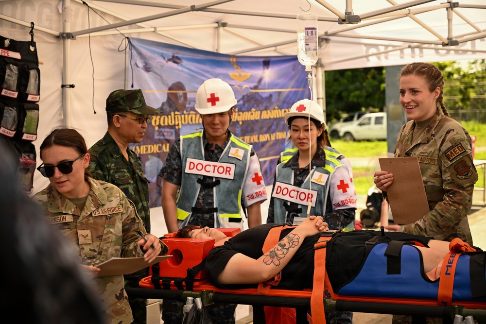 Royal Thai Air Force, Washington Air National Guard conduct medical evacuation training during Enduring Partners 2026