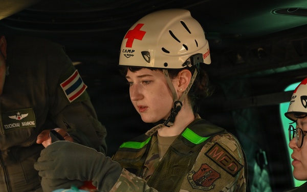 Royal Thai Air Force, Washington Air National Guard conduct medical evacuation training during Enduring Partners 2026