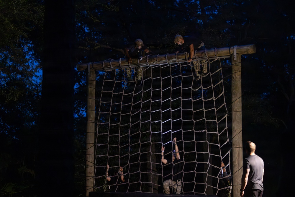 7th Special Forces Group (Airborne) Soldiers compete in Best Team competition during Red Empire Week 2026