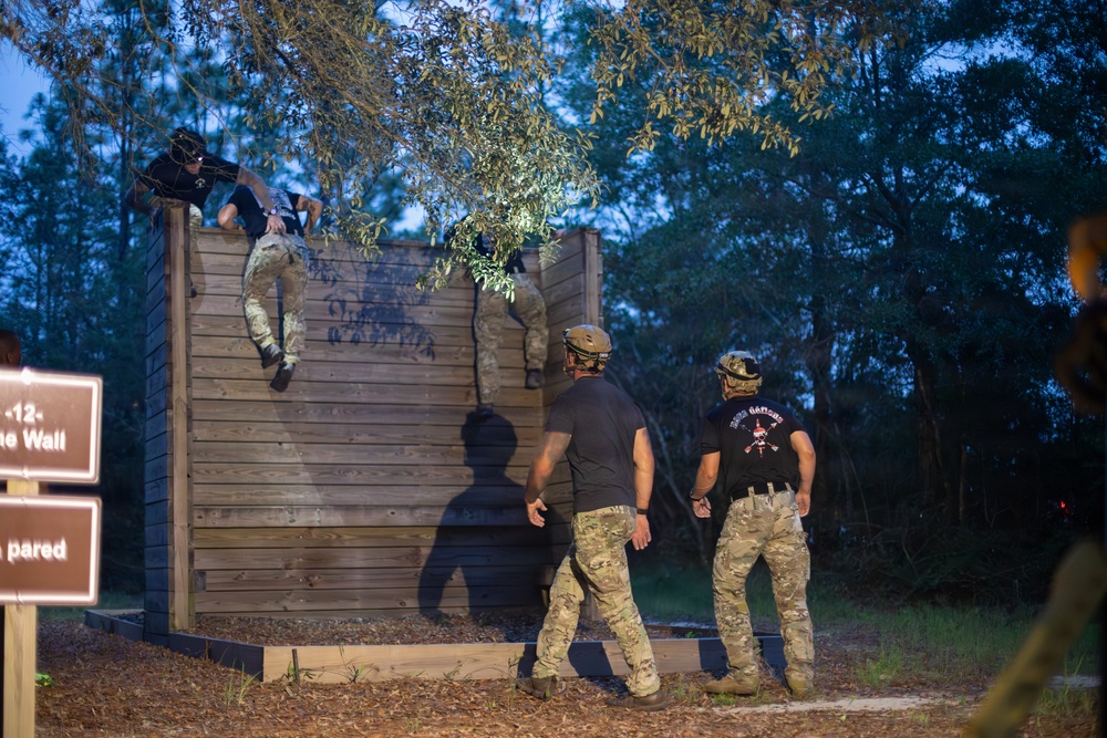 7th Special Forces Group (Airborne) Soldiers compete in Best Team competition during Red Empire Week 2026