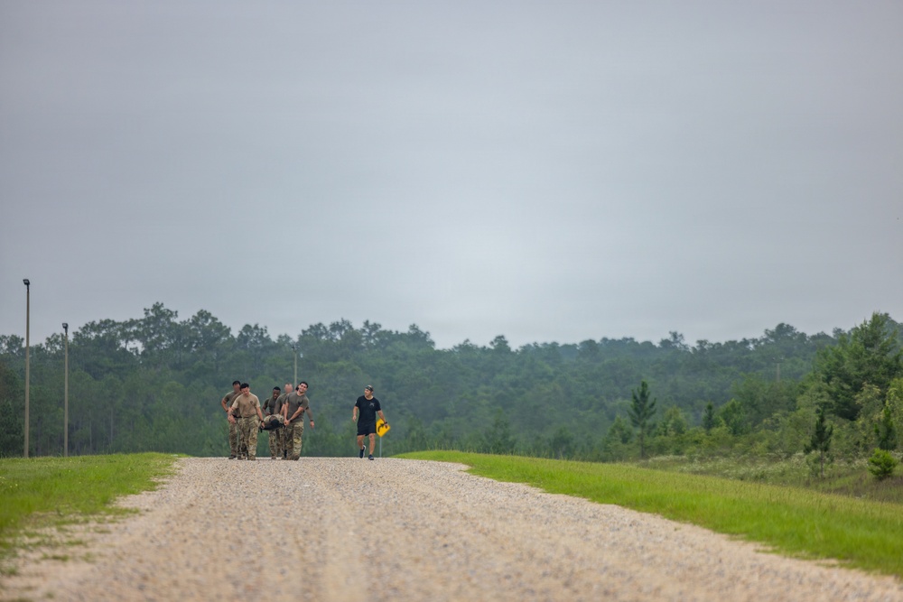 7th Special Forces Group (Airborne) Soldiers compete in Best Team competition during Red Empire Week 2026