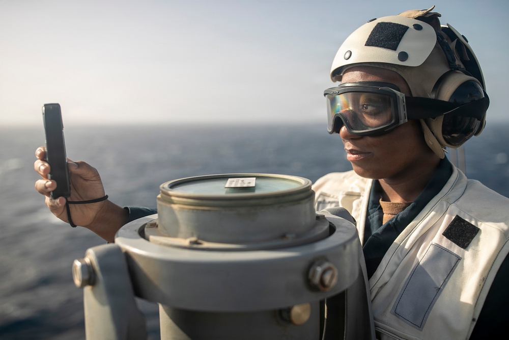 USS Tripoli Watchstanding and Flight Ops