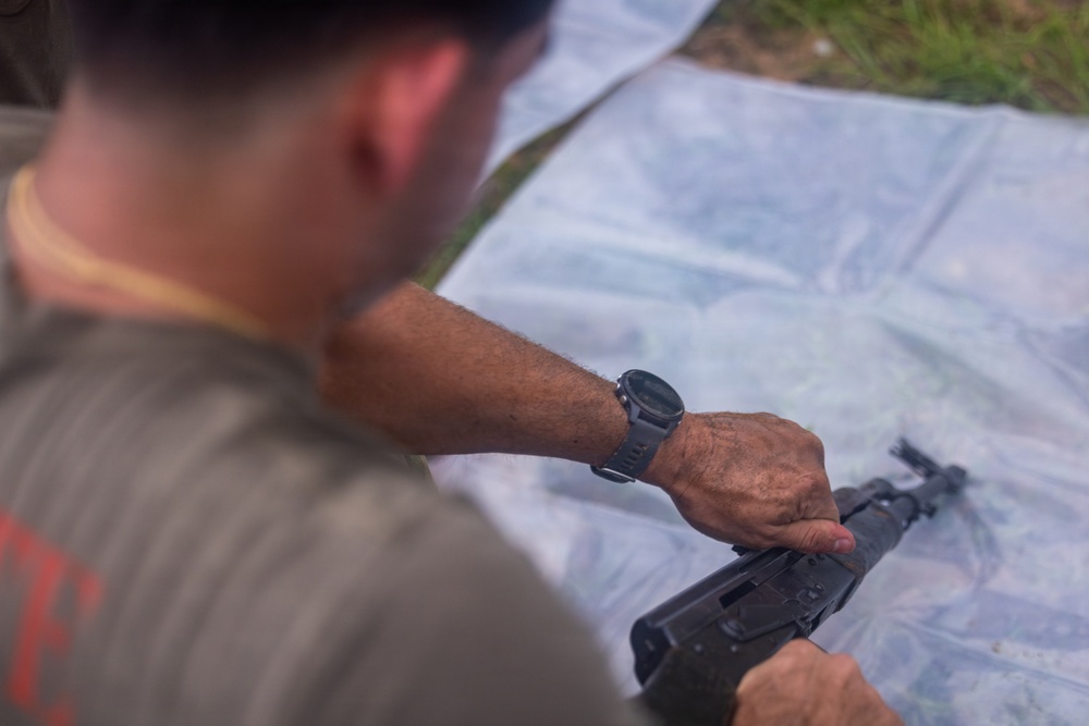 7th Special Forces Group (Airborne) Soldiers compete in Best Team competition during Red Empire Week 2026