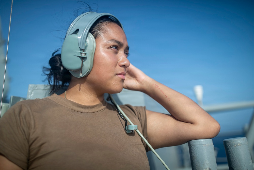 USS Tripoli Watchstanding and Flight Ops