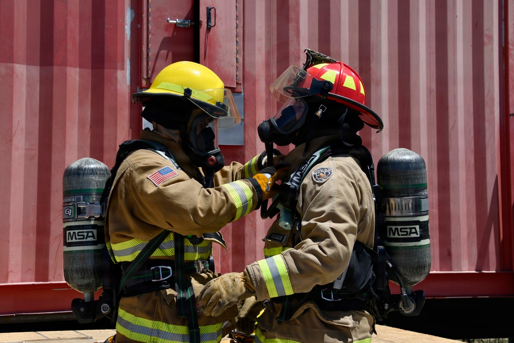 144th Firefighters complete annual training