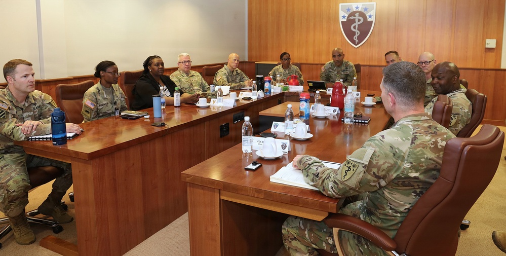 3rd Theater Medical Command (Desert Medics) visit 68th TMC