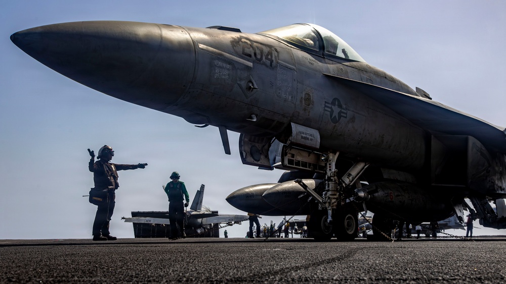 Abraham Lincoln Conducts Flight Operations