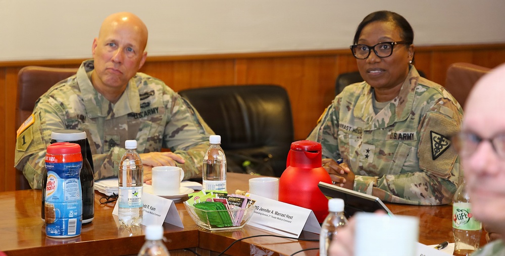 3rd Theater Medical Command (Desert Medics) visit 68th TMC