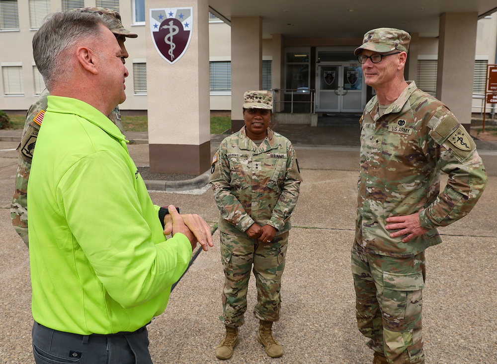 3rd Theater Medical Command (Desert Medics) visit 68th TMC