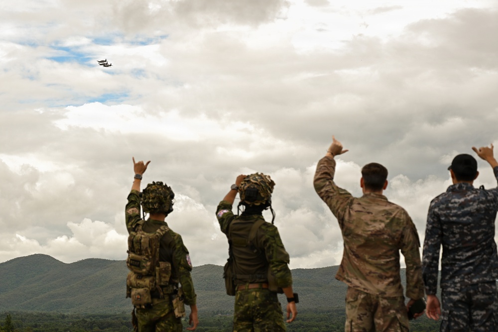 Royal Thai and U.S. Air Force conduct close air support training during Enduring Partners 2026