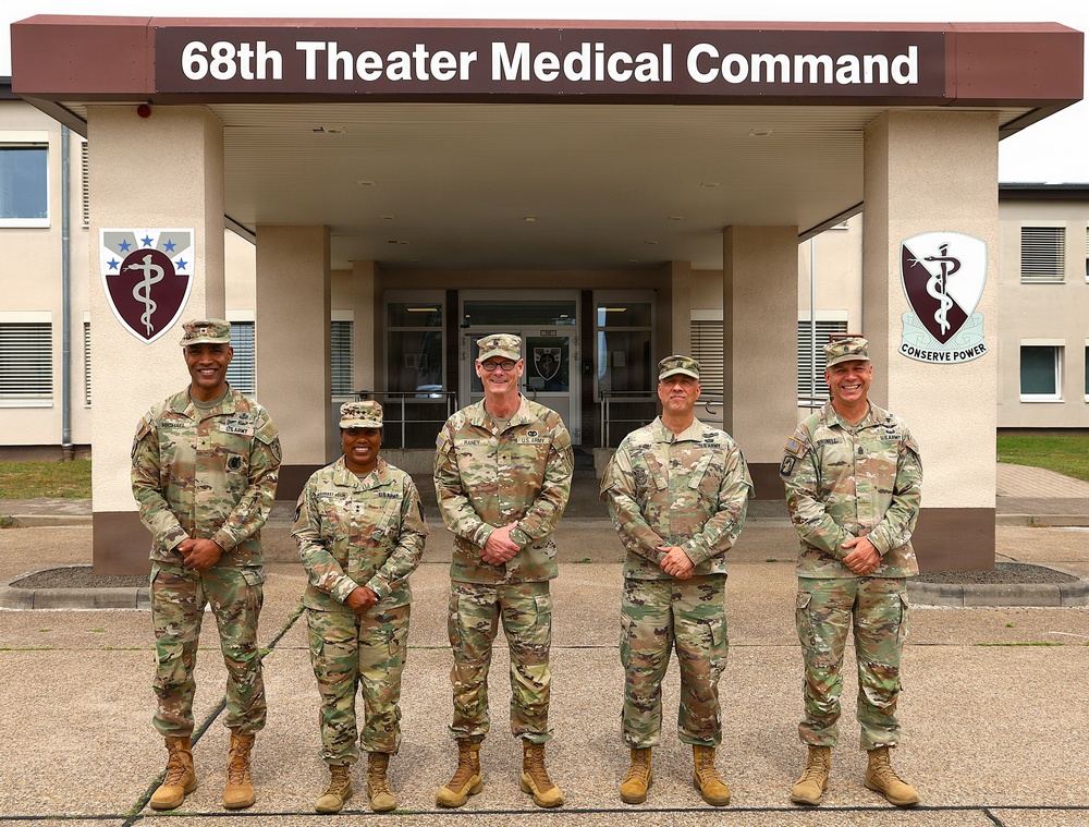 3rd Theater Medical Command (Desert Medics) visit 68th TMC