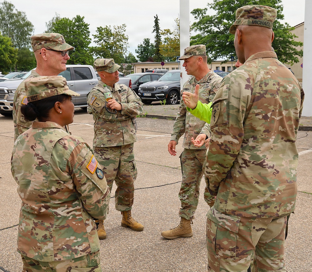 3rd Theater Medical Command (Desert Medics) visit 68th TMC